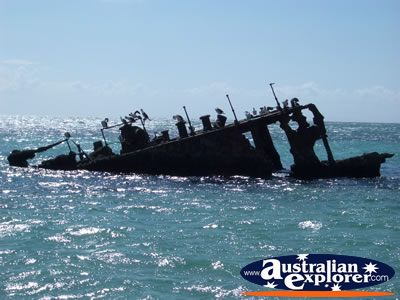 Shipwreck at Moreton Island . . . VIEW ALL MORETON ISLAND PHOTOGRAPHS