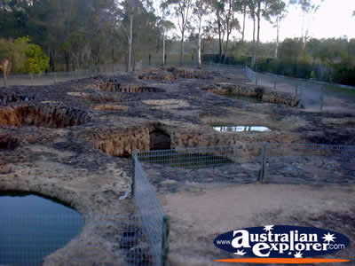 View of Mystery Craters . . . VIEW ALL BUNDABERG (MYSTERY CRATERS) PHOTOGRAPHS
