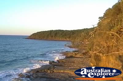 Noosa Heads National Park Shoreline . . . CLICK TO VIEW ALL NOOSA HEADS NP POSTCARDS