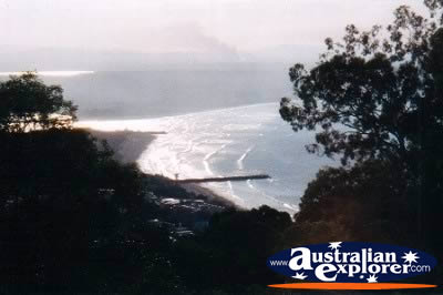Noosa Laguna Lookout View of Beach . . . CLICK TO VIEW ALL NOOSA (LAGUNA LOOKOUT) POSTCARDS