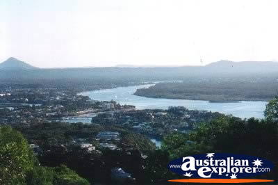Lookout in Noosa Laguna . . . CLICK TO VIEW ALL NOOSA (LAGUNA LOOKOUT) POSTCARDS