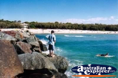The Spit in Noosa . . . CLICK TO VIEW ALL NOOSA (WOODS) POSTCARDS