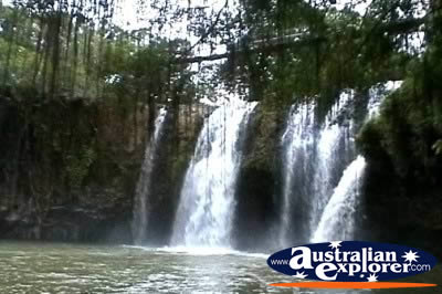 Paronella Park Waterfall . . . CLICK TO VIEW ALL PARONELLA PARK POSTCARDS