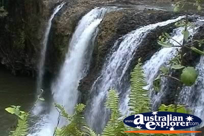Paronella Park Waterfall Close Up . . . CLICK TO VIEW ALL PARONELLA PARK POSTCARDS
