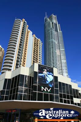 Outside the Q1 . . . CLICK TO VIEW ALL GOLD COAST (Q1) POSTCARDS
