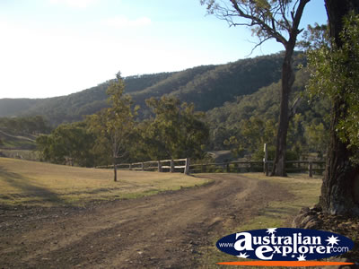 Great Dividing Range on the Cunningham Highway . . . CLICK TO VIEW ALL CUNNINGHAM HIGHWAY POSTCARDS