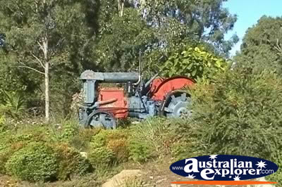 Rockhampton Heritage Village Tractor . . . CLICK TO VIEW ALL ROCKHAMPTON POSTCARDS