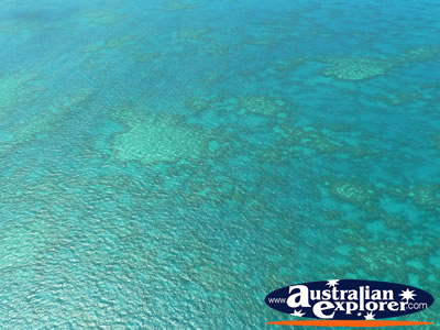 Sparkling Ocean in Heart Reef . . . CLICK TO VIEW ALL WHITSUNDAYS (HEART REEF) POSTCARDS