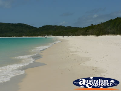 Stunning Beach near Heart Reef . . . CLICK TO VIEW ALL WHITSUNDAYS (HEART REEF) POSTCARDS