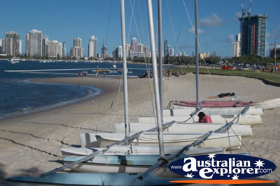 View of Gold Coast from Southport . . . CLICK TO VIEW ALL GOLD COAST (SOUTHPORT) POSTCARDS