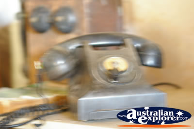 Old Style Telephone . . . VIEW ALL SPRINGSURE (FORT RAINWORTH) PHOTOGRAPHS