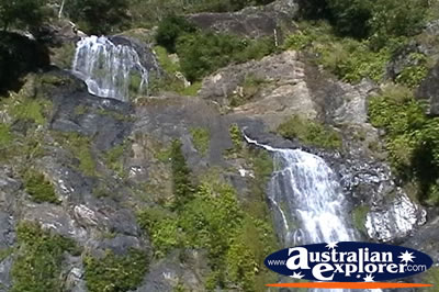 Stony Creek Waterfall . . . CLICK TO VIEW ALL KURANDA POSTCARDS