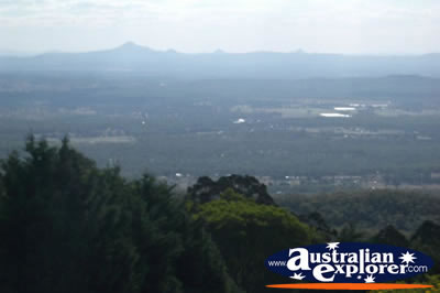 Tamborine Mountain View of the Gold Coast Hinterland . . . CLICK TO VIEW ALL TAMBORINE MOUNTAIN POSTCARDS