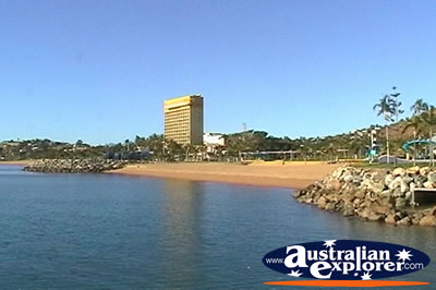 Townsville Beach . . . CLICK TO VIEW ALL TOWNSVILLE POSTCARDS