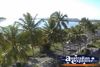 Birds Eye View Townsville The Strand . . . CLICK TO VIEW ALL TOWNSVILLE (THE STRAND) POSTCARDS