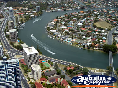 Gold Coast Waterways . . . CLICK TO VIEW ALL GOLD COAST POSTCARDS
