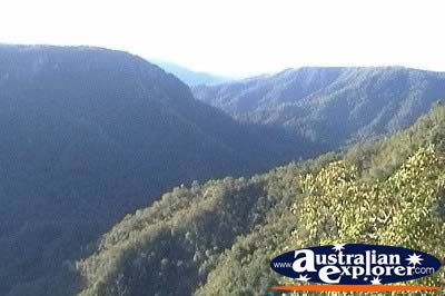Wallaman Gorge Lookout . . . CLICK TO VIEW ALL WALLAMAN FALLS POSTCARDS
