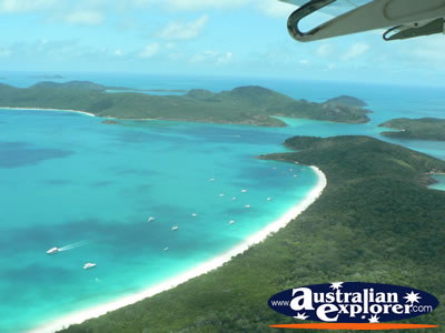 Beautiful Whitehaven Beach . . . CLICK TO VIEW ALL WHITEHAVEN BEACH POSTCARDS