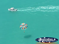 Parasailer in the Whitsundays . . . CLICK TO ENLARGE