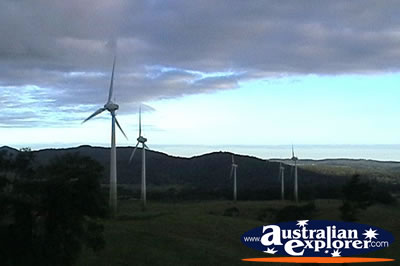 Wind Farm at Windy Hill . . . CLICK TO VIEW ALL ATHERTON TABLELANDS (WINDY HILL) POSTCARDS