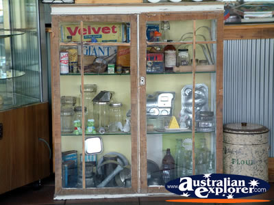 Inside Bakery in Bordertown . . . CLICK TO VIEW ALL BORDERTOWN POSTCARDS