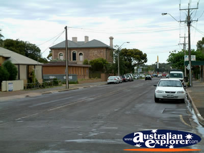 View Down Port Augusta Street . . . CLICK TO VIEW ALL PORT AUGUSTA POSTCARDS