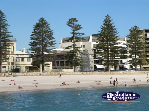 Glenelg Beach from the Pier . . . CLICK TO VIEW ALL GLENELG POSTCARDS