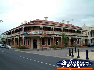 Old Town Hall in Mount Gambier . . . CLICK TO VIEW ALL MOUNT GAMBIER POSTCARDS