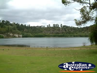 Mount Gambier View from Other Lake Wheelchair Swing . . . CLICK TO ENLARGE