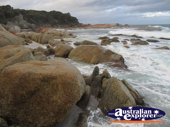 Bay of Fires Rocks and Water . . . VIEW ALL BAY OF FIRES PHOTOGRAPHS