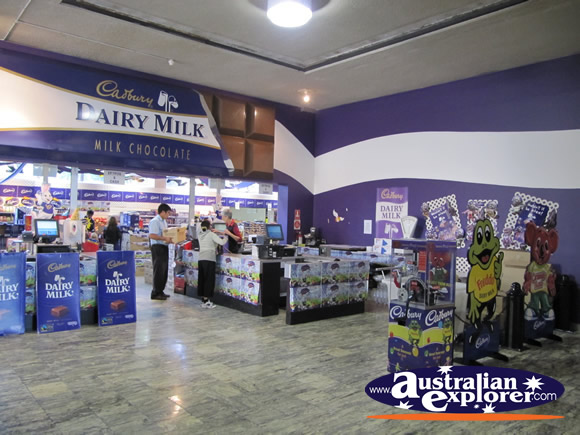 Chocolate Shop Entrance . . . VIEW ALL CADBURY FACTORY PHOTOGRAPHS