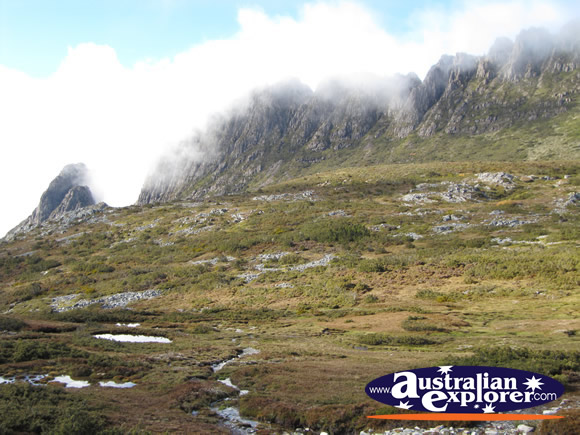 Landscape at Cradle Mountain . . . CLICK TO VIEW ALL CRADLE MOUNTAIN POSTCARDS