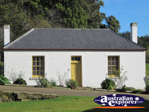 Farm Overseers Cottage . . . CLICK TO VIEW ALL PORT ARTHUR POSTCARDS