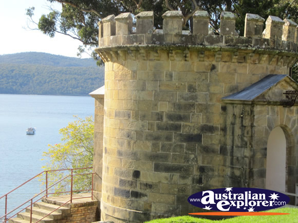 Guard Tower Close up . . . CLICK TO VIEW ALL PORT ARTHUR POSTCARDS