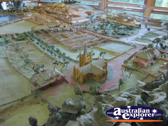 Inside Visitors Centre Model . . . VIEW ALL PORT ARTHUR PHOTOGRAPHS