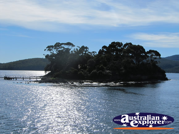 Isle of the Dead View . . . CLICK TO VIEW ALL PORT ARTHUR POSTCARDS