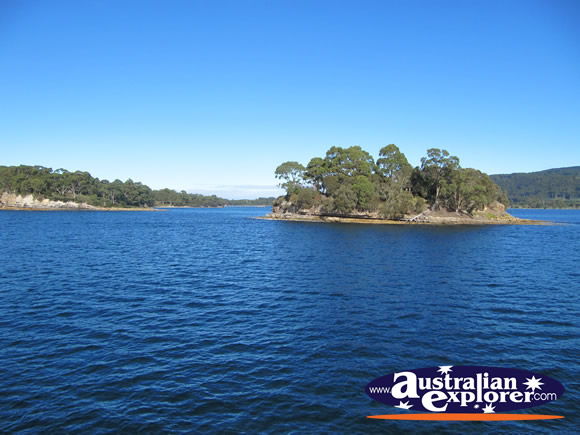Isle of the Dead and Point Puer . . . VIEW ALL PORT ARTHUR PHOTOGRAPHS