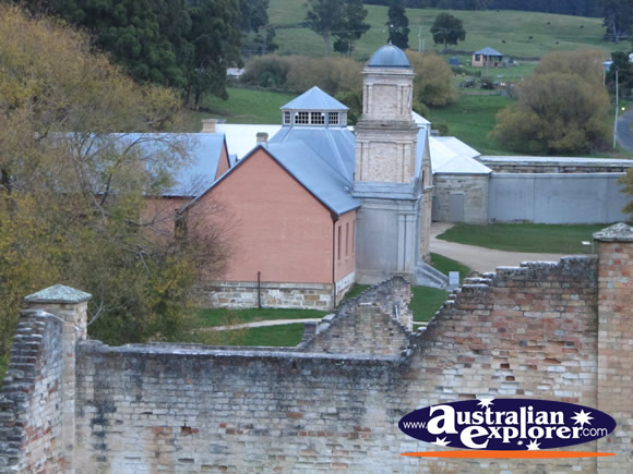 The Asylum from a Distance . . . CLICK TO VIEW ALL PORT ARTHUR POSTCARDS