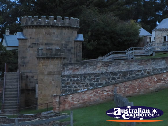 The Guard Tower . . . CLICK TO VIEW ALL PORT ARTHUR POSTCARDS