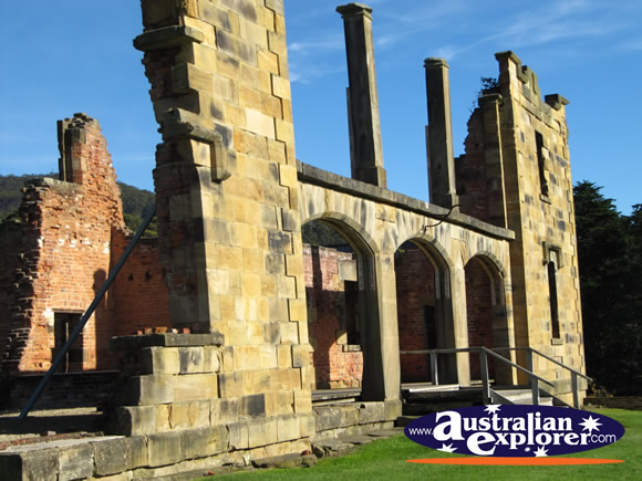 The Hospital Close Up . . . VIEW ALL PORT ARTHUR PHOTOGRAPHS