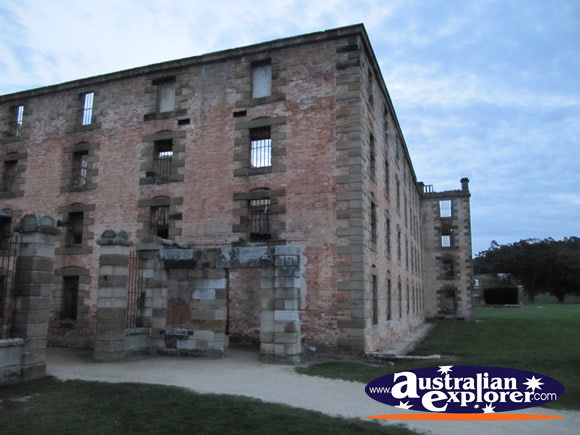The Penitentiary Close Up . . . CLICK TO VIEW ALL PORT ARTHUR POSTCARDS