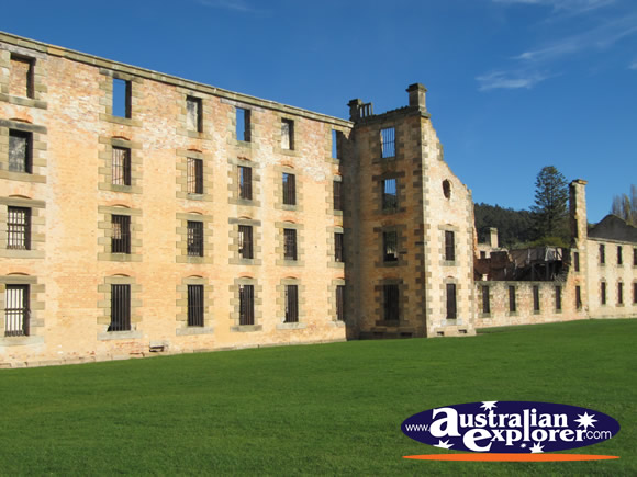Architecture of The Penitentiary . . . VIEW ALL PORT ARTHUR PHOTOGRAPHS