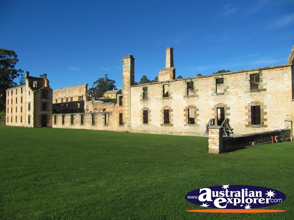 The Penitentiary Architecture . . . CLICK TO VIEW ALL PORT ARTHUR POSTCARDS
