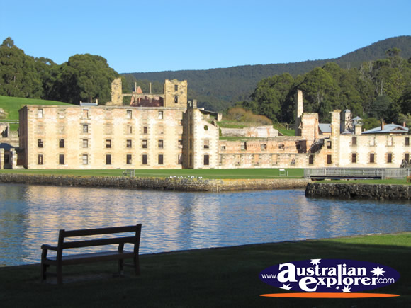 The Penitentiary and Mason Cove . . . VIEW ALL PORT ARTHUR PHOTOGRAPHS