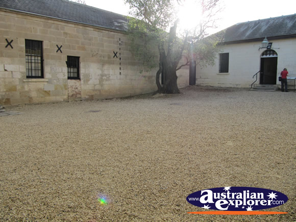 Courtyard at the Gaol . . . VIEW ALL RICHMOND PHOTOGRAPHS
