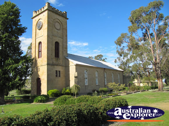 Anglican Church in Richmond . . . CLICK TO VIEW ALL RICHMOND POSTCARDS