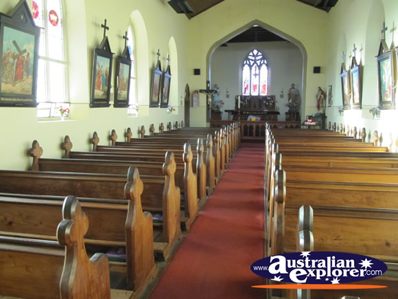 St John Catholic Church Inside . . . VIEW ALL RICHMOND PHOTOGRAPHS