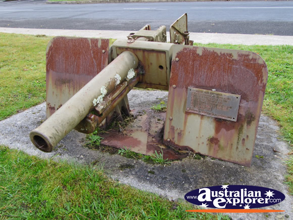 Japanese Gun . . . CLICK TO VIEW ALL STRAHAN POSTCARDS
