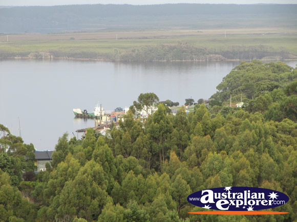 Macquarie Harbour . . . CLICK TO VIEW ALL STRAHAN POSTCARDS