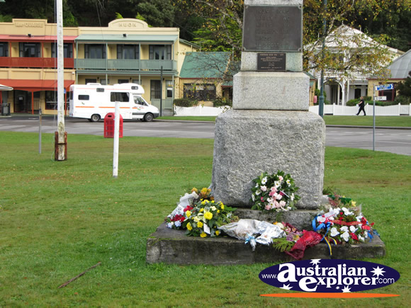 War Memorial . . . CLICK TO VIEW ALL STRAHAN POSTCARDS